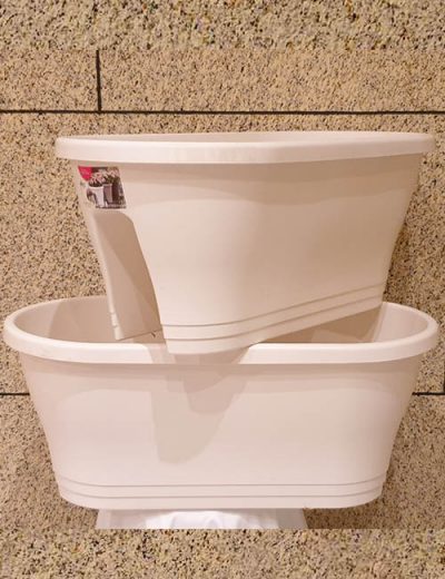 Macetero alargado para balcón Macetero alargado para balcón